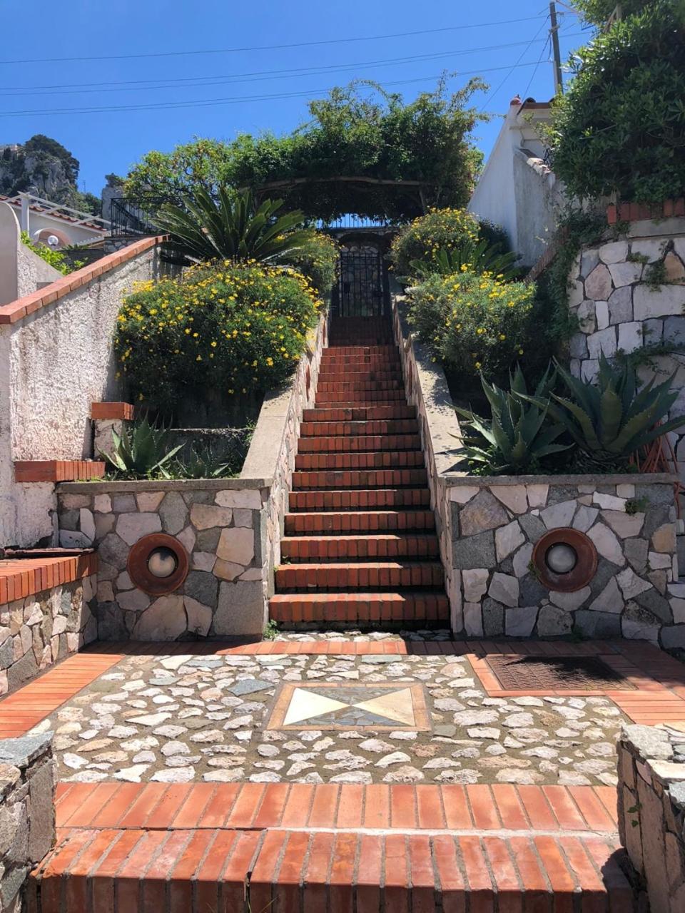 Villa Amalu Capri Piscina E Giardino ภายนอก รูปภาพ