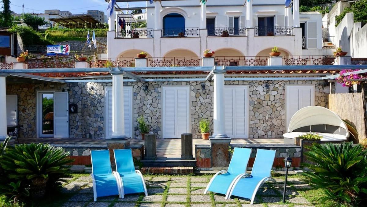 Villa Amalu Capri Piscina E Giardino ภายนอก รูปภาพ